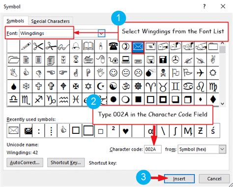 5 Ways to Insert Mail/Envelope Symbol (Text) In Word (Email On Keyboard) - Software Accountant