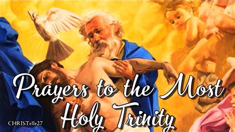 Prayers to the Most Holy Trinity | Trinity Sunday - YouTube