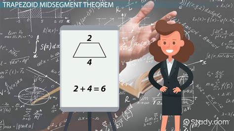 Midsegment of a Trapezoid | Theorem, Formula & Examples - Lesson | Study.com