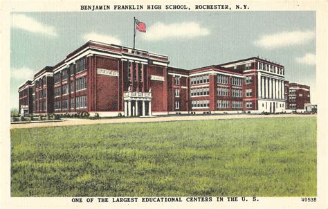 Franklin High School (#1), Rochester - Pictures of Rochester and Monroe County, NY