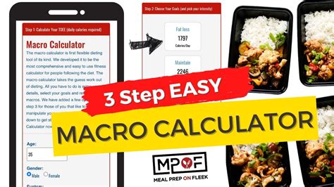 Best Macro Calculator for Meal Prep