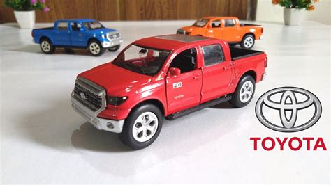 Toyota Tundra Diecast Model Car with Lights - 1:36 Scale | Miniature Automobiles - YouTube