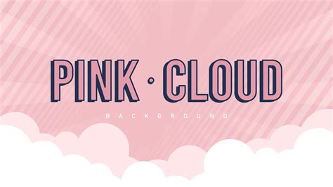 pink cloud background vector 11717450 Vector Art at Vecteezy