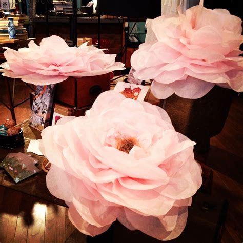 16 Best Photos of Giant Paper Flower Wall - Large Paper Flowers ... Crepe Paper Flowers, Tissue ...