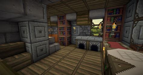 Fantasy-Medieval house[Practice#3][Interiors]WITH DOWNLOAD! Minecraft ...