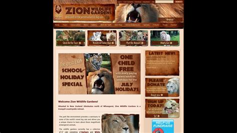 Zoo | Zion Wildlife Gardens