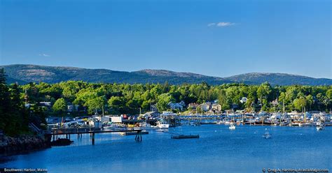 Southwest Harbor, Maine Panoramic Photo