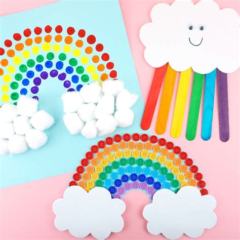 10 Rainbow Crafts for Kids | Fun365