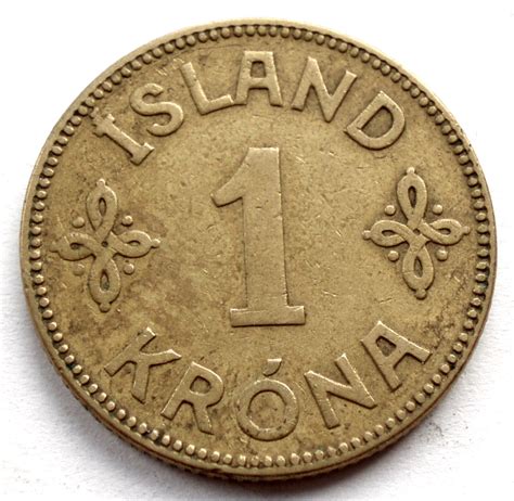 ICELAND 1 KRONA 1940 KM#3.2 ZZ10.1 | eBay