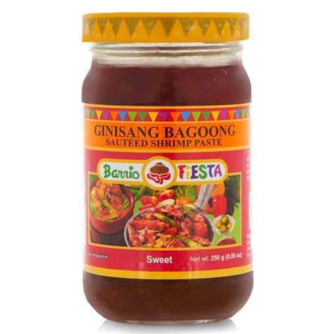 Barrio Fiesta Bagoong in Sauteed Alamang Sweet - Bottled ...