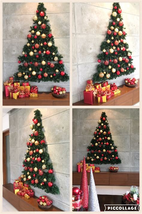 Flat Wall Christmas Tree | Christmas decorations cheap, Wall christmas ...