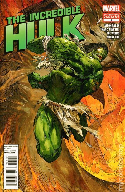 Incredible Hulk (2011 4th Series) 1H | Hulk comic, Hulk artwork, Hulk