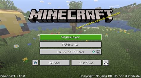 Bedrock Style GUI 1.15 Minecraft Texture Pack