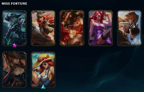 I aim to own full of ADC skins and this is my progress so far, if there ...