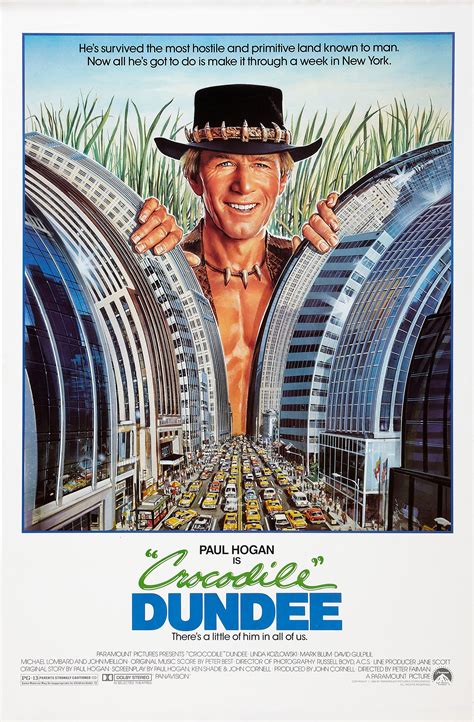 Crocodile Dundee (#1 of 2): Mega Sized Movie Poster Image - IMP Awards