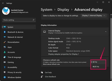 How to Change Display Refresh Rate on Windows 11? | Gear Up Windows