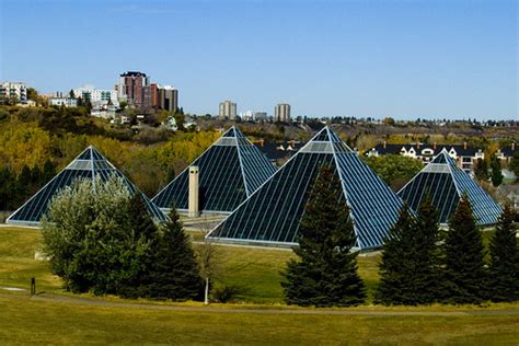 The Pyramids of Edmonton | Horticultural Gardens in Edmonton… | Flickr