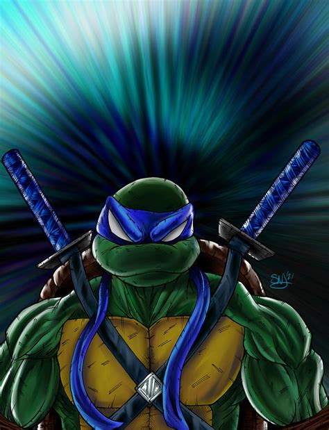 Leonardo - TMNT Digital Art by Saul Nunez Jr