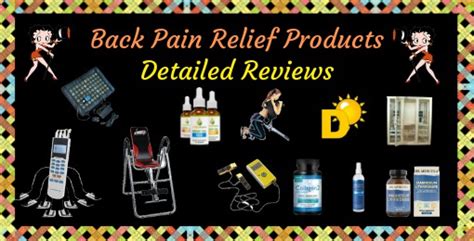 Back Pain Relief Products - Lower Back Pain Relief