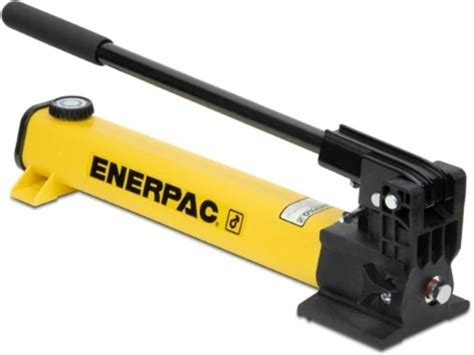 Enerpac P392 - Two-Speed, Lightweight Hydraulic Hand Pump, 55 cu.in Usable Oil | TEquipment