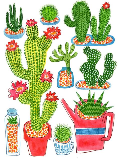 Cactus: Stickers | Redbubble