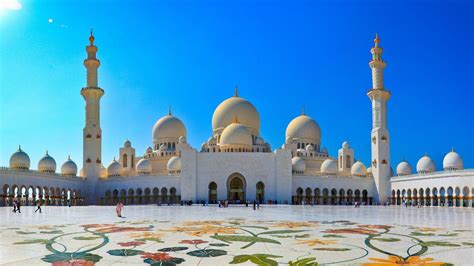 Mosquée Sheikh Zayed, Abu Dhabi | La grande mosquée, Mosquée sheikh ...