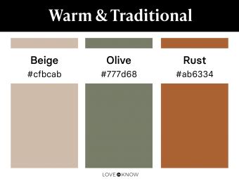 24 Warm Color Palettes to Inspire Your Dream Space | LoveToKnow