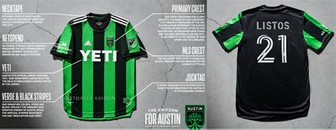 New MLS Side Austin FC Unveils 2021 adidas Home Kit - FOOTBALL FASHION