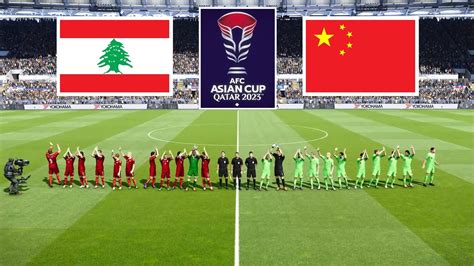 Lebanon vs China AFC Asian Cup 2023 | 17 January 2024 Gameplay - YouTube