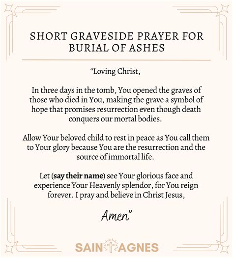 5 Graveside Prayers for Burial of Ashes (With Images)