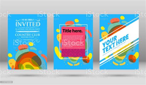 Vector Cover Design Templates Stock Illustration - Download Image Now - Book Cover, Magazine ...