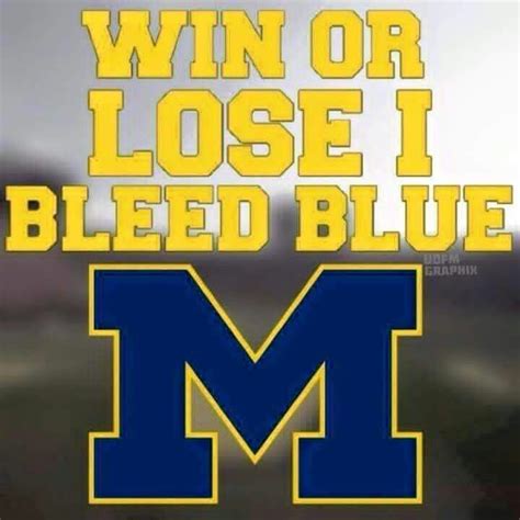 GO BLUE! | Michigan wolverines football, Wolverines football, Go blue