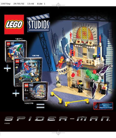 LEGO SPIDER-MAN 4192059 BUILDING INSTRUCTIONS Pdf Download | ManualsLib