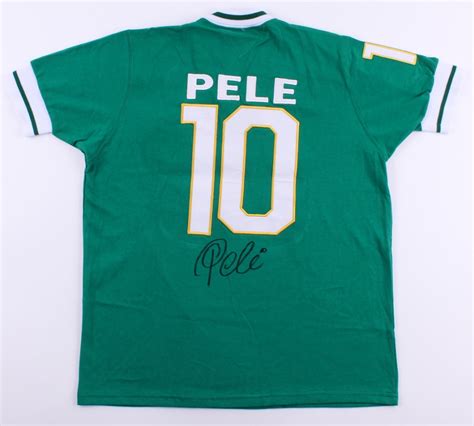 Pele Signed Cosmos Jersey (PSA COA) | Pristine Auction