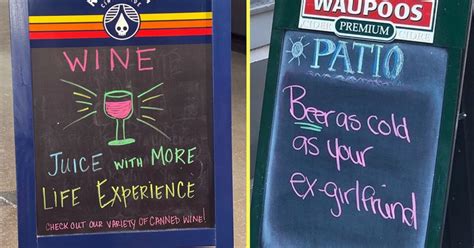 12 Funny Bar Signs That Might Lure You Inside for a Drink or Two