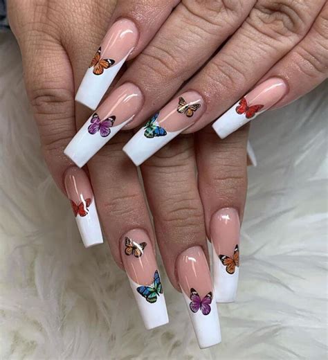 60+Beautiful Butterfly Nails For You To Try In Spring You Will Fall In ...