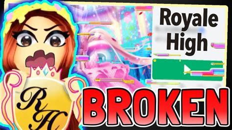 Royale High BROKEN: All Glitches in Royale High - YouTube