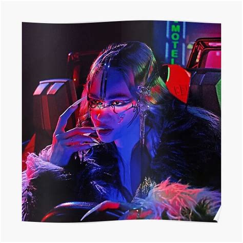 "Grimes Cyberpunk " Poster for Sale by InfluentialArt | Redbubble