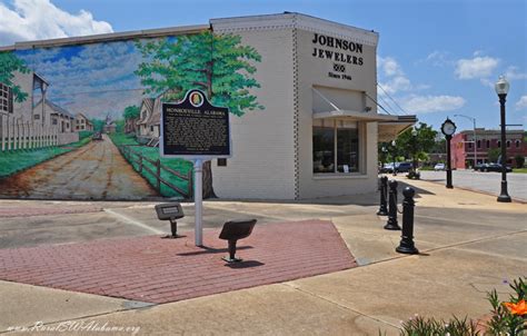 MONROEVILLE, ALABAMA Historical Marker at Monroeville, AL - RuralSWAlabama