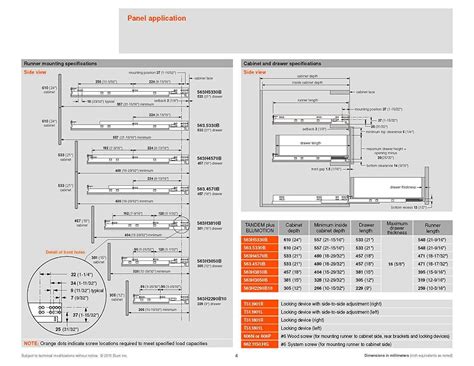 BLUM Tandem plus BLUMOTION Drawer Slides Complete Kit – Advance Design & Technologies Inc