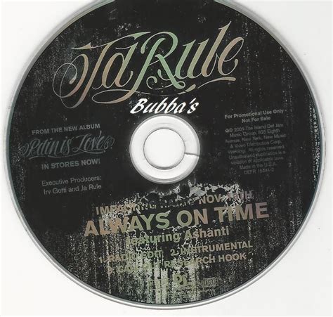 BabyBubba's Stash: Ja Rule Feat. Ashanti ‎– Always On Time