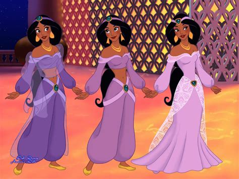 Princess Jasmine Purple Dress