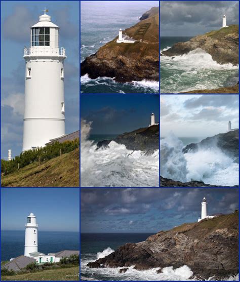 Trevose Head Lighthouse is a lighthouse on Trevose Head on the north ...