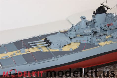 The model of battleship USS New Jersey | Model Kits: cars, ships, airplanes