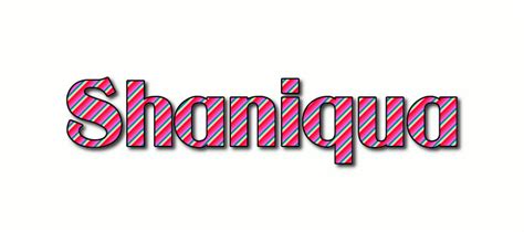 Shaniqua Logo | Free Name Design Tool from Flaming Text