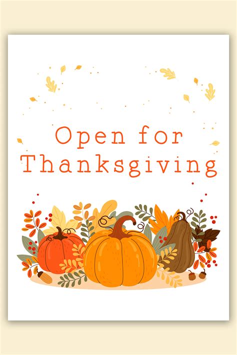 Free-Printable-Closed-for-Thanksgiving-Sign-Example-1 - Mom Envy