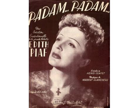 Padam Padam - Song Featuring Edith Piaf only £20.00