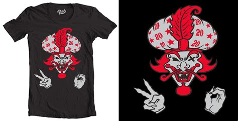 ICP - 20th Anniversary Great Milenko tour shirts on Behance