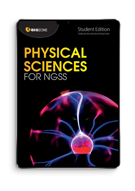 Physical Sciences for NGSS: eBook (12 Month Personal Licence) - BIOZONE EU - Personal License