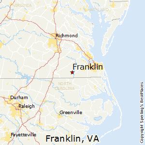 Best Places to Live in Franklin, Virginia